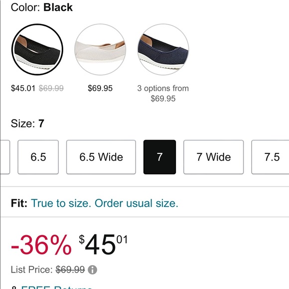 Life stride Ziggy womens slip ons- size 7 - only worn once! - Picture 2 of 5